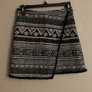 H&M patterned mini-skirt